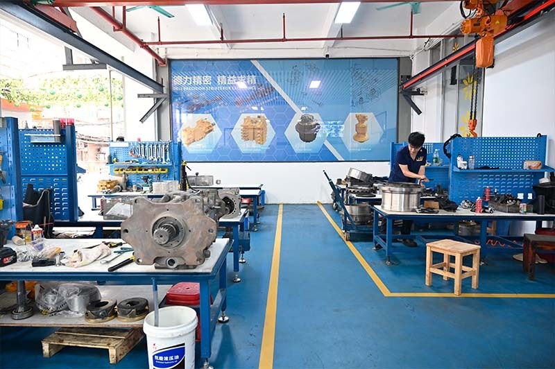 Guangzhou Tieqi Construction Machinery Co., Ltd. สายการผลิตผู้ผลิต