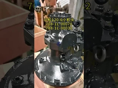 Komatsu 120-6 ปั๊มไฮดรอลิกหัวเล็ก 708-1L-00070 708-1L-00032