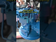 ปั๊มไฮดรอลิกเครื่องขุดสีฟ้า A8VO107 A8VO140 A8VO160 A8VO200 สําหรับ CAT Doosan Sanyi