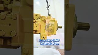 CAT 320B ปั๊มไฮดรอลิก | การแสดงชิ้นส่วนก่อนการประกอบ ⁉️#hydraulicpump #cat #assemblyprocess