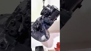 ทุกขั้นตอนของปั๊มไฮดรอลิก Komatsu PC360-7 มีความโปร่งใสหรือไม่? #โคมัตสุ #ปั๊มไฮดรอลิก