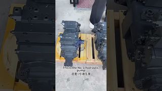 【การถ่ายทำนอกสถานที่ของการจัดส่งปั๊มไฮดรอลิก Komatsu PC1250-8 จำนวน 2 เครื่อง ?】#hydraulicpump #PC1250-8