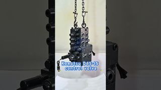 Komatsu D65-15 Control Valve#ปั๊มไฮดรอลิก #วาล์วควบคุม