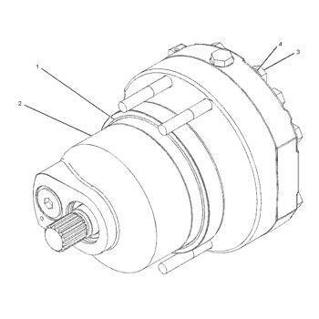 228-3238 20R6810 For CAT 374D 374F Excavator Hydraulic Travel Motor