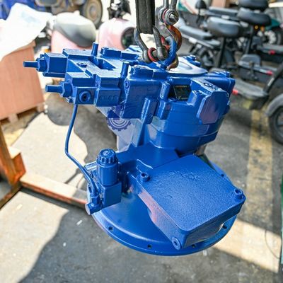 ปั๊มไฮดรอลิกเครื่องขุดสีฟ้า A8VO107 A8VO140 A8VO160 A8VO200 สําหรับ TQ Doosan Sanyi