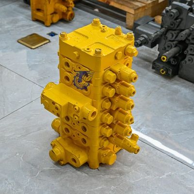 PC120-6 PC130-7 Komatsu ไฮดรอลิกควบคุมวาล์ว, 723-57-12306 กองควบคุมวาล์ว