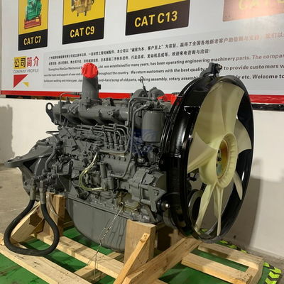 Isuzu 6BG1 6BG1T รวมเครื่องยนต์ดีเซลสําหรับฮิตาชิ Zx200 ZX210 ZX230