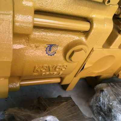 CAT110B CAT120B CAT312B เครื่องขุดปั๊มปิสตองไฮดรอลิก ปั๊มเกียร์หลัก K3V63DT สําหรับ Caterpillar ใหม่และมือสอง ปรับปรุง&quot;