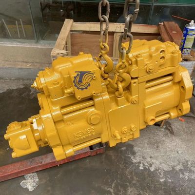 CAT110B CAT120B CAT312B เครื่องขุดปั๊มปิสตองไฮดรอลิก ปั๊มเกียร์หลัก K3V63DT สําหรับ Caterpillar ใหม่และมือสอง ปรับปรุง&quot;