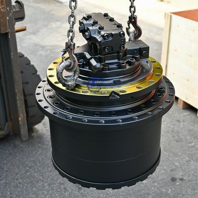 GM70 Final Drive 38Q8-41100 39Q8-40101 39Q8-40100 R290 R300 R340 มอเตอร์เดินทางสําหรับชิ้นส่วนเครื่องขุด Hyundai