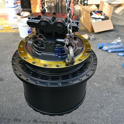 GM70 Final Drive 38Q8-41100 39Q8-40101 39Q8-40100 R290 R300 R340 มอเตอร์เดินทางสําหรับชิ้นส่วนเครื่องขุด Hyundai