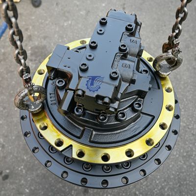 GM70 Final Drive 38Q8-41100 39Q8-40101 39Q8-40100 R290 R300 R340 มอเตอร์เดินทางสําหรับชิ้นส่วนเครื่องขุด Hyundai