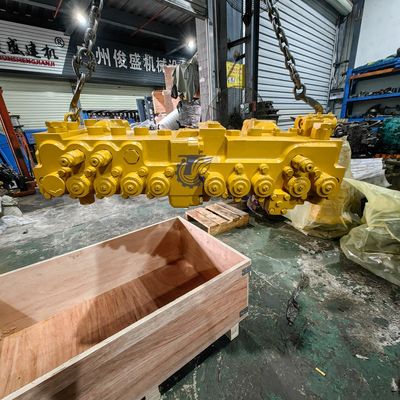 323-7680 3237680 CAT E345D E345D L, E349D, E349D L วาล์วควบคุมหลัก ชิ้นส่วนรถขุด Caterpillar ขับเคลื่อนด้วยเครื่องยนต์ c13