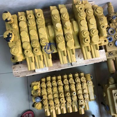 456-1837 471-5697 455-7947 ​​​​CAT305 306 307E2 วาล์วควบคุมหลักขับเคลื่อนด้วยเครื่องยนต์ C2.4 ชิ้นส่วนรถขุดไฮดรอลิกขนาดเล็ก
