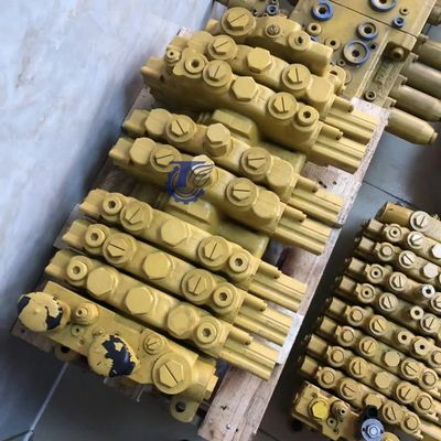 456-1837 471-5697 455-7947 ​​​​CAT305 306 307E2 วาล์วควบคุมหลักขับเคลื่อนด้วยเครื่องยนต์ C2.4 ชิ้นส่วนรถขุดไฮดรอลิกขนาดเล็ก