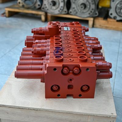 วาล์วควบคุม Nachi DPK-T04-8P-DC-7815F สําหรับเครื่องขุด Hitachi EX55 ZAX60 Kobelco SK60