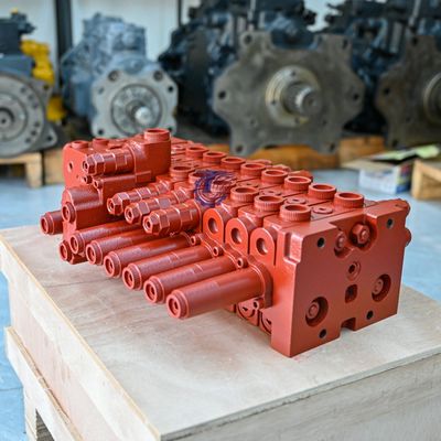 วาล์วควบคุม Nachi DPK-T04-8P-DC-7815F สําหรับเครื่องขุด Hitachi EX55 ZAX60 Kobelco SK60