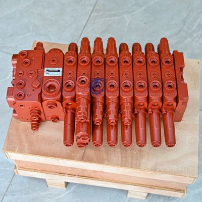 วาล์วควบคุม Nachi DPK-T04-8P-DC-7815F สําหรับเครื่องขุด Hitachi EX55 ZAX60 Kobelco SK60