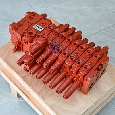 วาล์วควบคุม Nachi DPK-T04-8P-DC-7815F สําหรับเครื่องขุด Hitachi EX55 ZAX60 Kobelco SK60