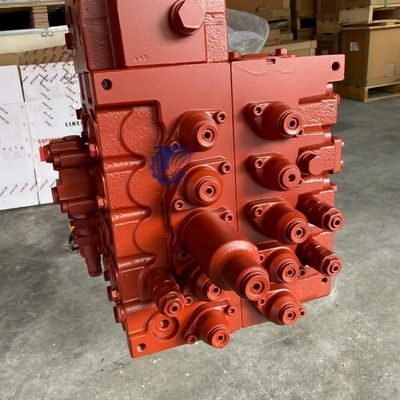 31N6-10110 KPM KMX15RA สําหรับ Hyundai R215-7 แหลมควบคุมไฮดรอลิกสีแดง