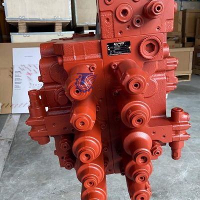 31N6-10110 KPM KMX15RA สําหรับ Hyundai R215-7 แหลมควบคุมไฮดรอลิกสีแดง