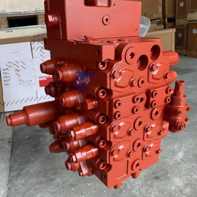 31N6-10110 KPM KMX15RA สําหรับ Hyundai R215-7 แหลมควบคุมไฮดรอลิกสีแดง