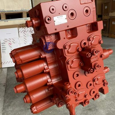 31N6-10110 KPM KMX15RA สําหรับ Hyundai R215-7 แหลมควบคุมไฮดรอลิกสีแดง