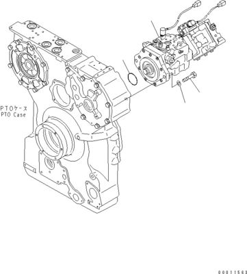 708-1W-00600 708-1S-00910 R7081S00910 R7081W00600 สําหรับ Komatsu D475A-5 บูลโดเซอร์ ปั๊มพัดลมไฮดรอลิก ปั๊มพิมพ์พิสตัน