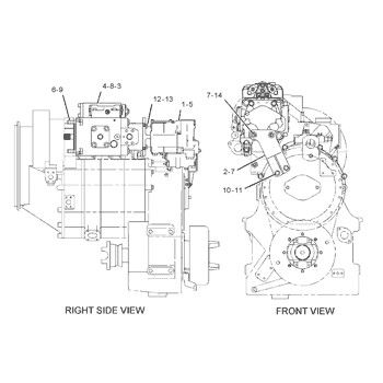 292-8767 10R7401 CA2928767 สําหรับ CAT LOADER 950H 962H IT62H ปั๊ม GP-PISTON ไฮดรอลิก ปั๊มหลัก