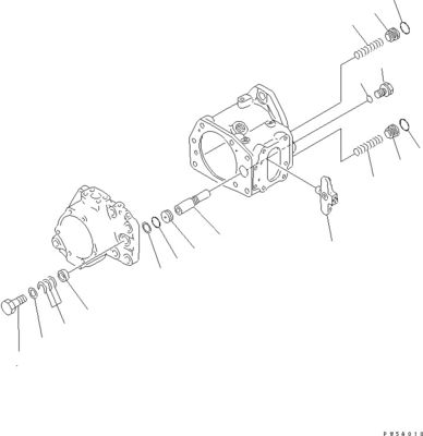 708-1L-00012 708-1L-00011 708-1L-01011 708-1L-04010 สำหรับ Komatsu Bulldozer D65EX-12 D65PX-12 ปั๊มไฮดรอลิก HSS ปั๊ม