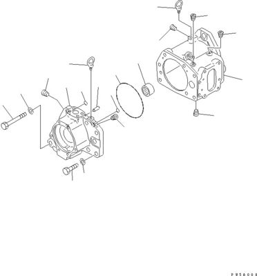 708-1L-00012 708-1L-00011 708-1L-01011 708-1L-04010 สำหรับ Komatsu Bulldozer D65EX-12 D65PX-12 ปั๊มไฮดรอลิก HSS ปั๊ม
