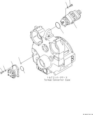 705-52-30920 705-14-34540 สําหรับ Komatsu บูลโดเซอร์ D275A-5D D275AX-5 D275A-5R ปั๊มไฮดรอลิก
