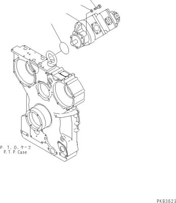 198-49-34100 สําหรับ Komatsu บูลโดเซอร์ D375A-6 D375A-5 ปั๊มแกนไฮดรอลิก