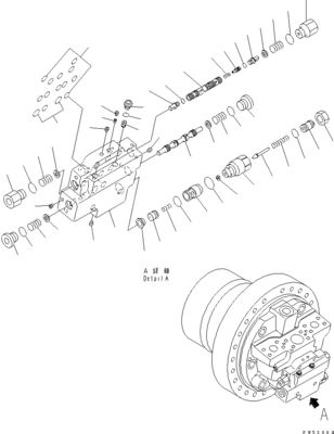 706-86-01550 706-86-43210 สําหรับ Komatsu D31EX-21 D37PX-21 D39EX-21 บูลโดเซอร์ไฮดรอลิก