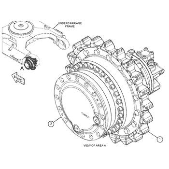 527-7077 511-6008 511-6009 สำหรับ CAT Excavator 318F 320GC 323GC 325F Travel Assembly Final Drive original Travel มอเตอร์