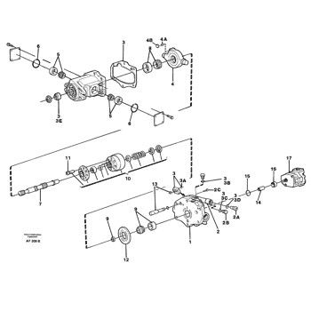 VOE11026949 สำหรับ VOLVO L120C L120C L150C รถตักล้อยางไฮดรอลิกหลักปั๊มลูกสูบปั๊มปั๊ม ASSY ปั๊ม GP-PISTON หลังการขายคุณภาพสูง Original