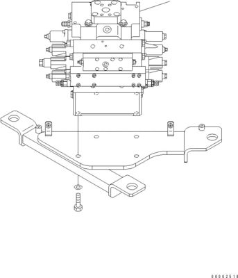 723-44-12100 723-44-12101 723-45-12101 723-45-12100 สำหรับ Komatsu WA500-6 WA500-6R รถตักล้อไฮดรอลิกหลักวาล์วควบคุมชิ้นส่วนเครื่องจักรก่อสร้างหลังการขายคุณภาพสูง Original