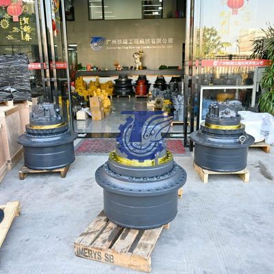 21M-27-00050 21M-27-00060 21M2700050 706-8L-01010 สำหรับ KOMATSU PC650LC-8E0 PC600LC-8E0 PC600-8E0 Excavator Travel Assembly สุดท้ายไดรฟ์ขับรถมอเตอร์