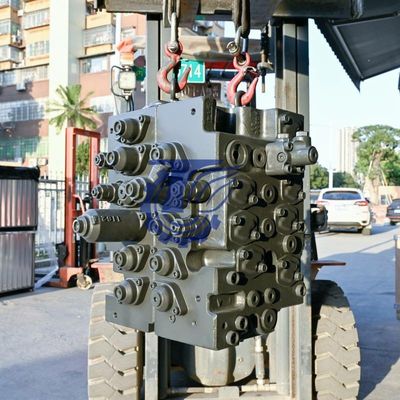 REBUILT วาล์วควบคุมไฮดรอลิกสําหรับ SANY XCMG excavators fits KAWASAKI KMX15RB/B45050A หลังการตลาด