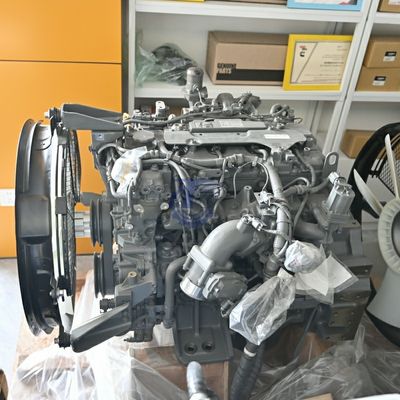 เครื่องยนต์ ISUZU 4JJ1 ของแท้ใหม่ เครื่องยนต์ดีเซล สําหรับชิ้นส่วน Hitachi SANY Sumitomo Excavator