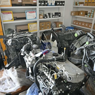 เครื่องยนต์ ISUZU 4JJ1 ของแท้ใหม่ เครื่องยนต์ดีเซล สําหรับชิ้นส่วน Hitachi SANY Sumitomo Excavator