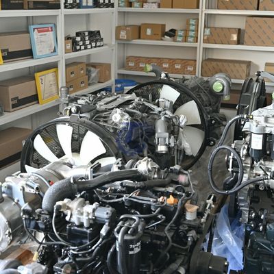 เครื่องยนต์ ISUZU 4JJ1 ของแท้ใหม่ เครื่องยนต์ดีเซล สําหรับชิ้นส่วน Hitachi SANY Sumitomo Excavator