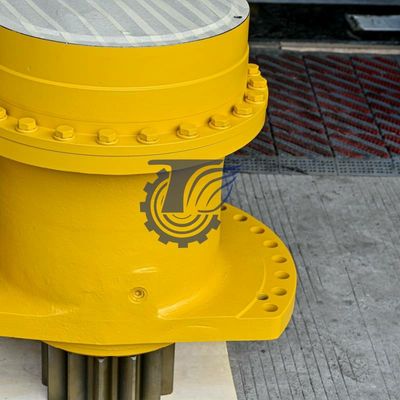 21N-26-00120 21N2600120 สำหรับ KOMATSU PC1250-8 Excavators ชิ้นส่วนไฮดรอลิกแกว่งมอเตอร์แกว่งเกียร์แกว่งสวิงเกียร์สวิงสวิง (ด้านหลัง) ต้นฉบับต้นฉบับ