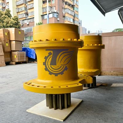 21N-26-00120 21N2600120 สำหรับ KOMATSU PC1250-8 Excavators ชิ้นส่วนไฮดรอลิกแกว่งมอเตอร์แกว่งเกียร์แกว่งสวิงเกียร์สวิงสวิง (ด้านหลัง) ต้นฉบับต้นฉบับ