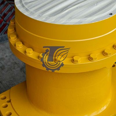 21N-26-00120 21N2600120 สำหรับ KOMATSU PC1250-8 Excavators ชิ้นส่วนไฮดรอลิกแกว่งมอเตอร์แกว่งเกียร์แกว่งสวิงเกียร์สวิงสวิง (ด้านหลัง) ต้นฉบับต้นฉบับ