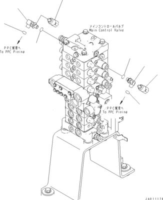 723-21-04200 7232104200 723-29-50601 723-29-50600 สําหรับ Komatsu PC78MR-6 PC78US-6 PC78UU-6 ชิ้นส่วนเครื่องขุด