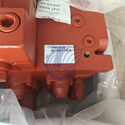 31N7-10110 31N7-19110 สำหรับ Hyundai R250LC-7 ชิ้นส่วนขุดเจาะไฮดรอลิกวาล์วควบคุมหลักหลังการขายต้นฉบับ
