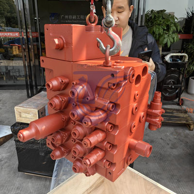 31N7-10110 31N7-19110 สำหรับ Hyundai R250LC-7 ชิ้นส่วนขุดเจาะไฮดรอลิกวาล์วควบคุมหลักหลังการขายต้นฉบับ