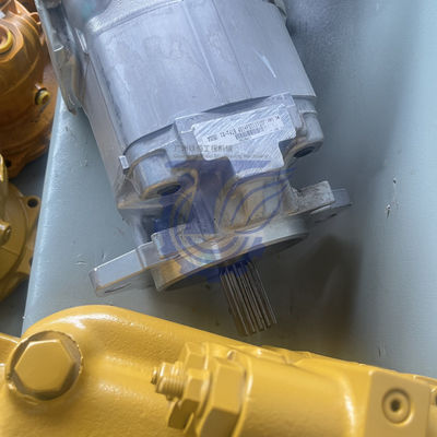 705-56-34360 7055634360 สำหรับ KOMATSU PC1100-6 PC1100LC-6 PC1250-7 PC1250SP-7 ชิ้นส่วนขุดเจาะไฮดรอลิกปั๊มเกียร์ไฮโดรแอร์
