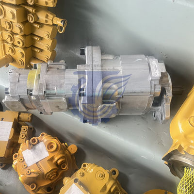 705-56-34360 7055634360 สำหรับ KOMATSU PC1100-6 PC1100LC-6 PC1250-7 PC1250SP-7 ชิ้นส่วนขุดเจาะไฮดรอลิกปั๊มเกียร์ไฮโดรแอร์
